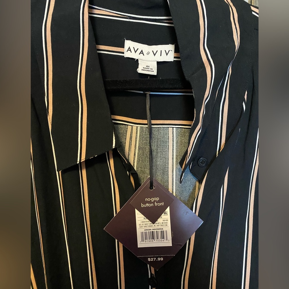 Ava & Viv button down dress